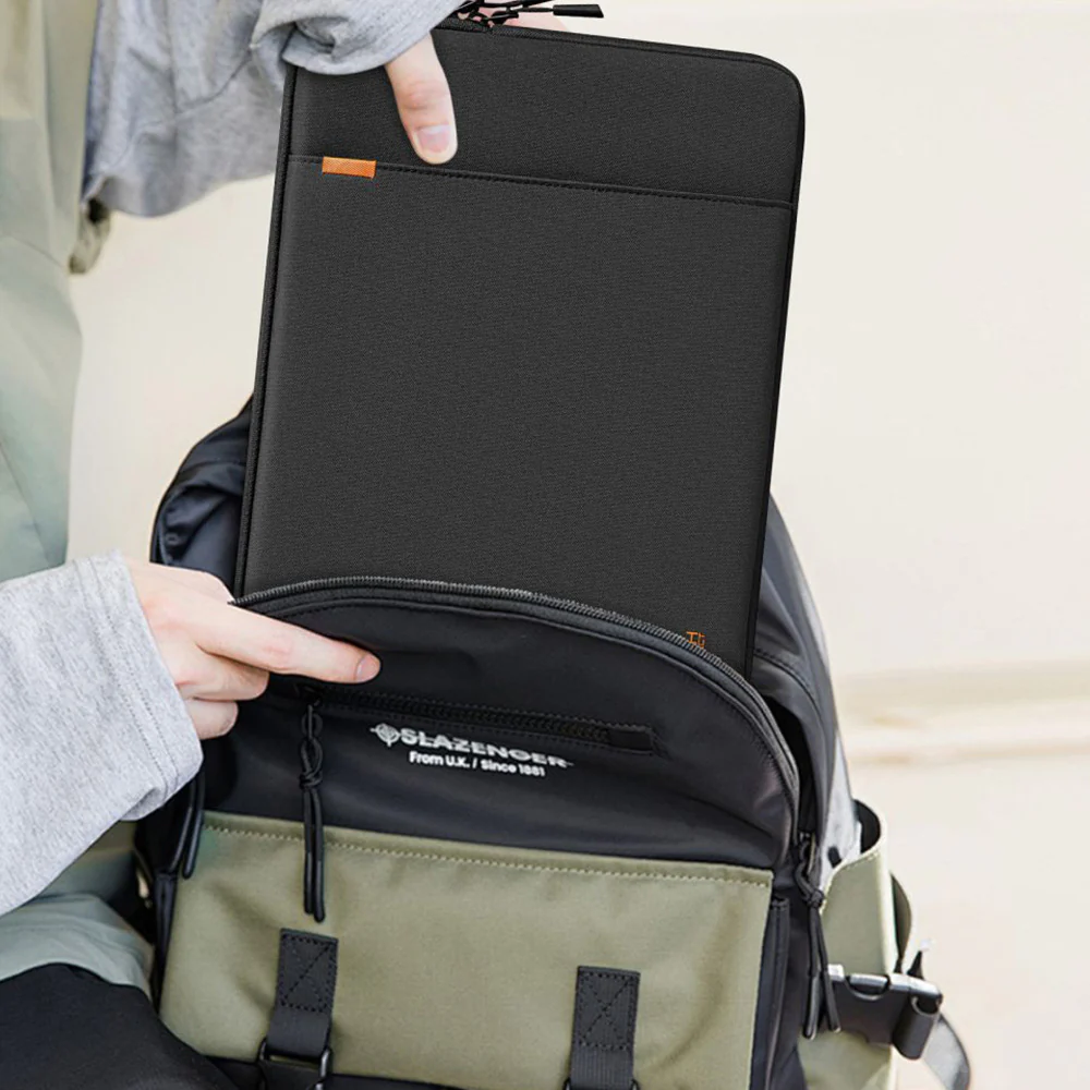 Universal Laptoptasche bis zu 15-16", Tech-Protect Defender, Schwarz - Image 11