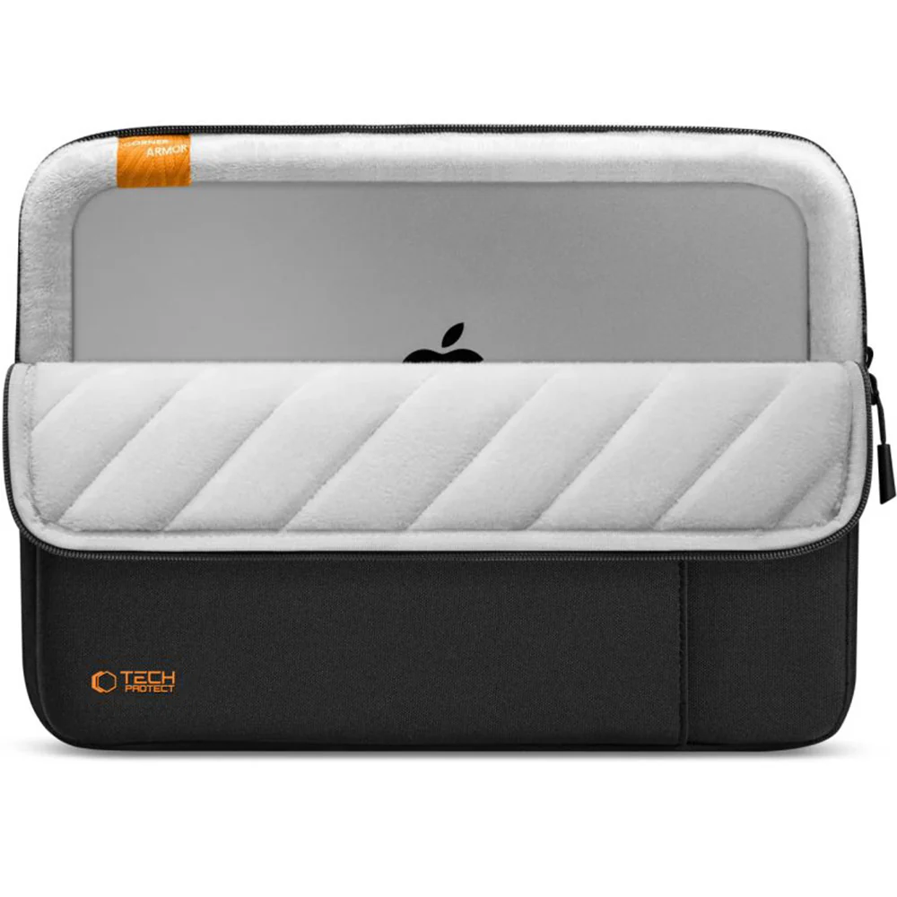 Universal Laptoptasche bis zu 15-16", Tech-Protect Defender, Schwarz - Image 2