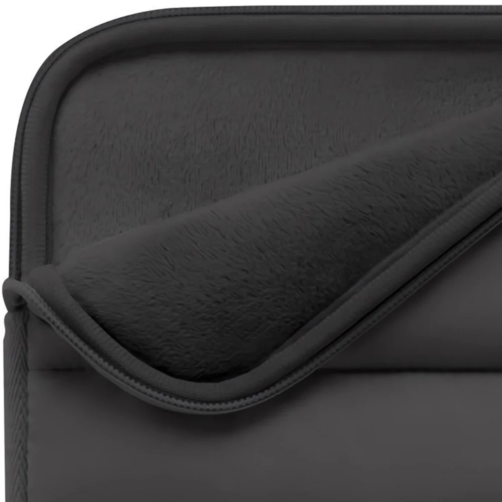 Universal Laptoptasche bis zu 15"-16", Tech-Protect Fluffy, Schwarz - Image 7