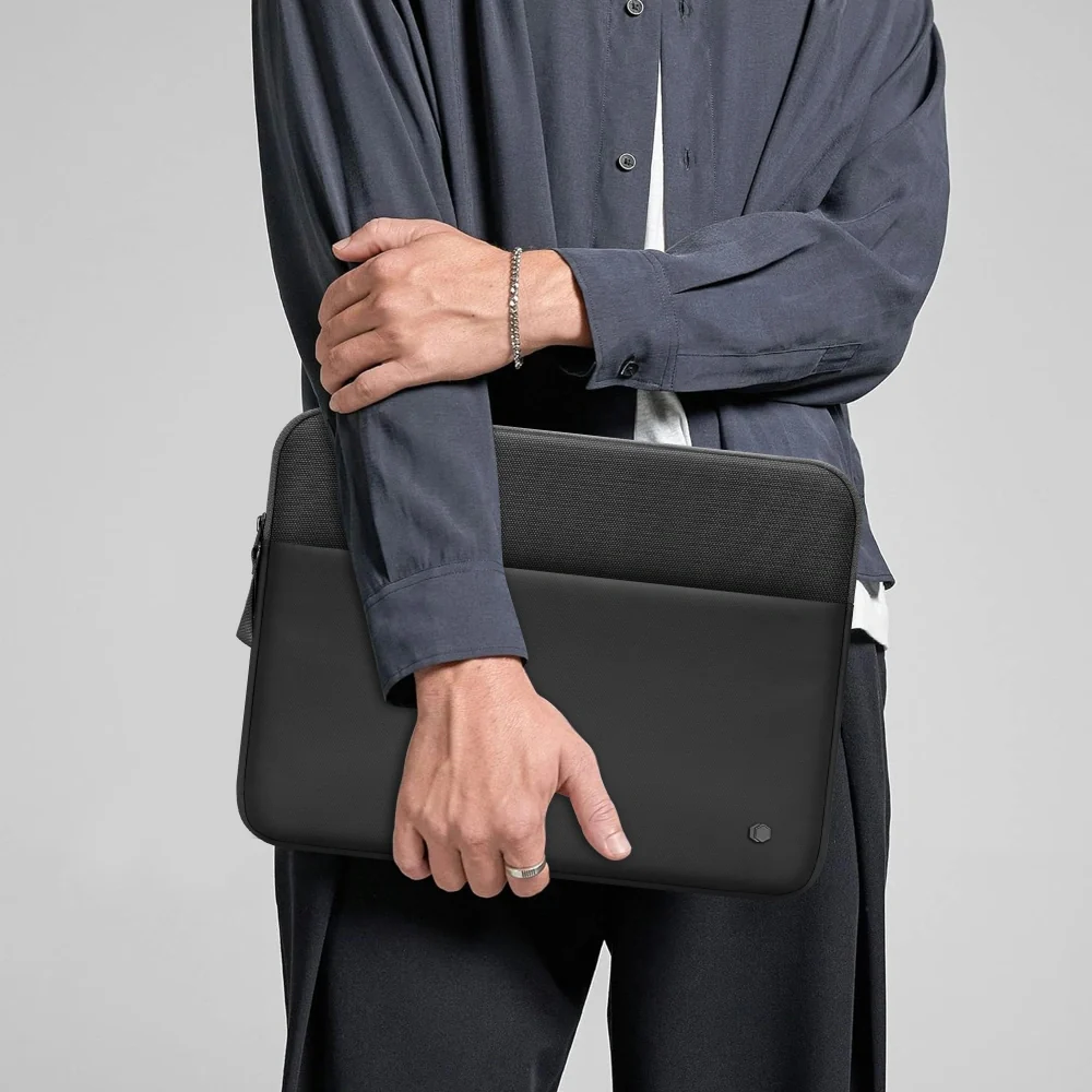 Universal Laptoptasche bis zu 15"-16", Tech-Protect Sleeve, Schwarz - Image 11