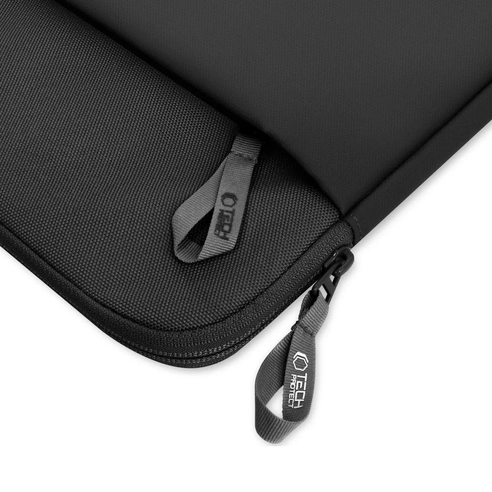 Universal Laptoptasche bis zu 15"-16", Tech-Protect Sleeve, Schwarz - Image 3