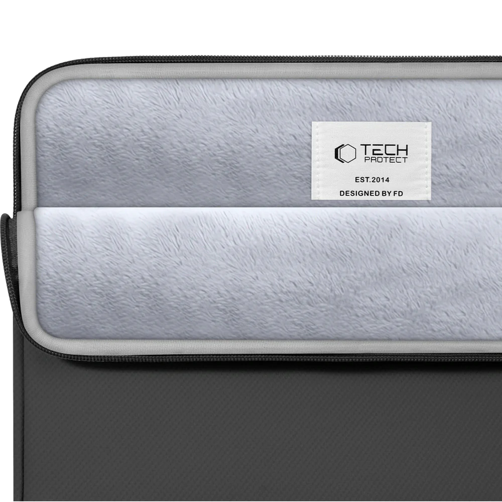 Universal Laptoptasche bis zu 15"-16", Tech-Protect Sleeve, Schwarz - Image 6