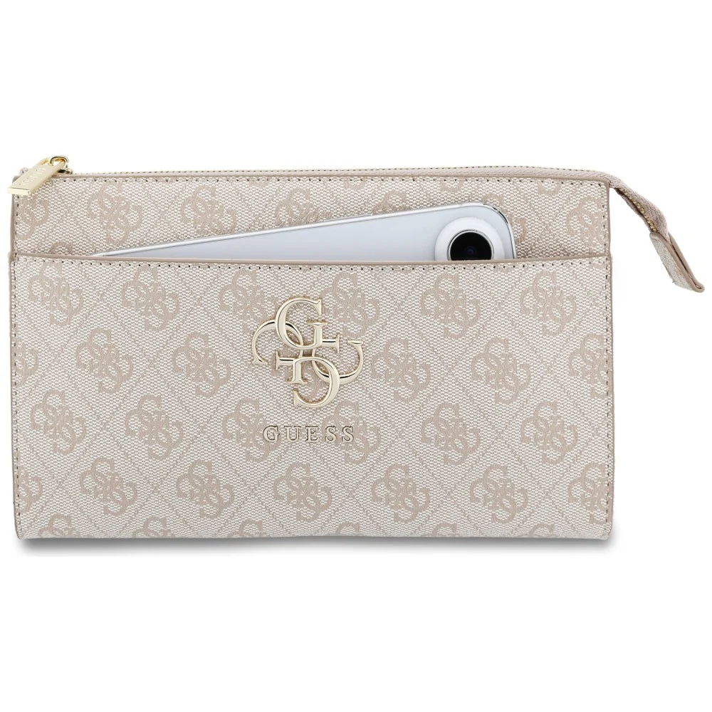 Universaltasche / Schuber 21 x 13,5 x 3,5 cm, Guess Phone Pouch, Rosa - Image 5
