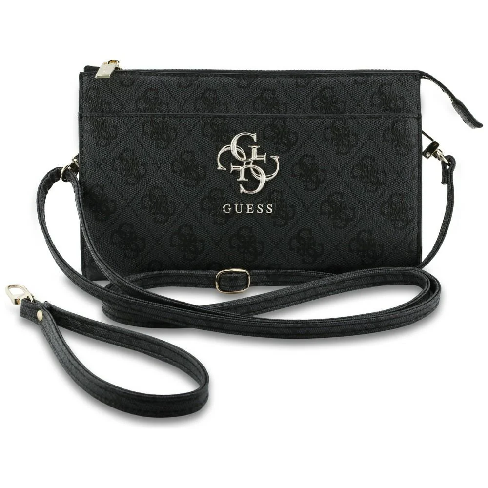 Universaltasche / Schuber 21 x 13,5 x 3,5 cm, Guess Phone Pouch, Schwarz