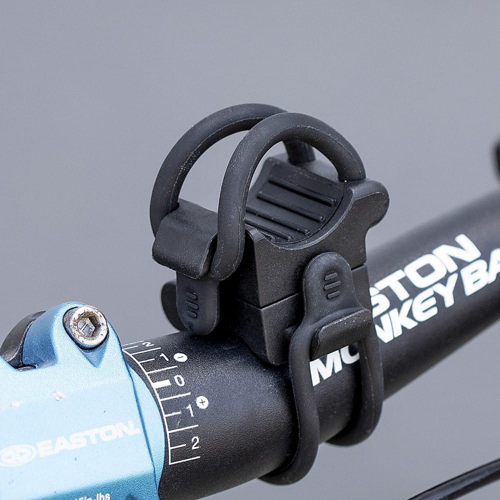 Universelle Fahrradhalterung für Taschenlampe am Lenker, Vayox VA0076, Schwarz - Image 8