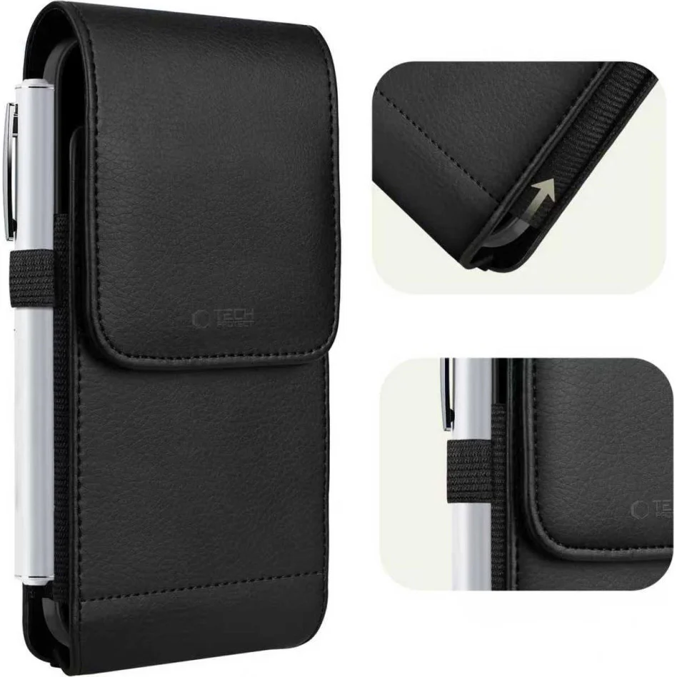 Universelle Tasche Tech-Protect SM75 Universal Phone Pouch 5,8" - 6,8“, Schwarz - Image 2