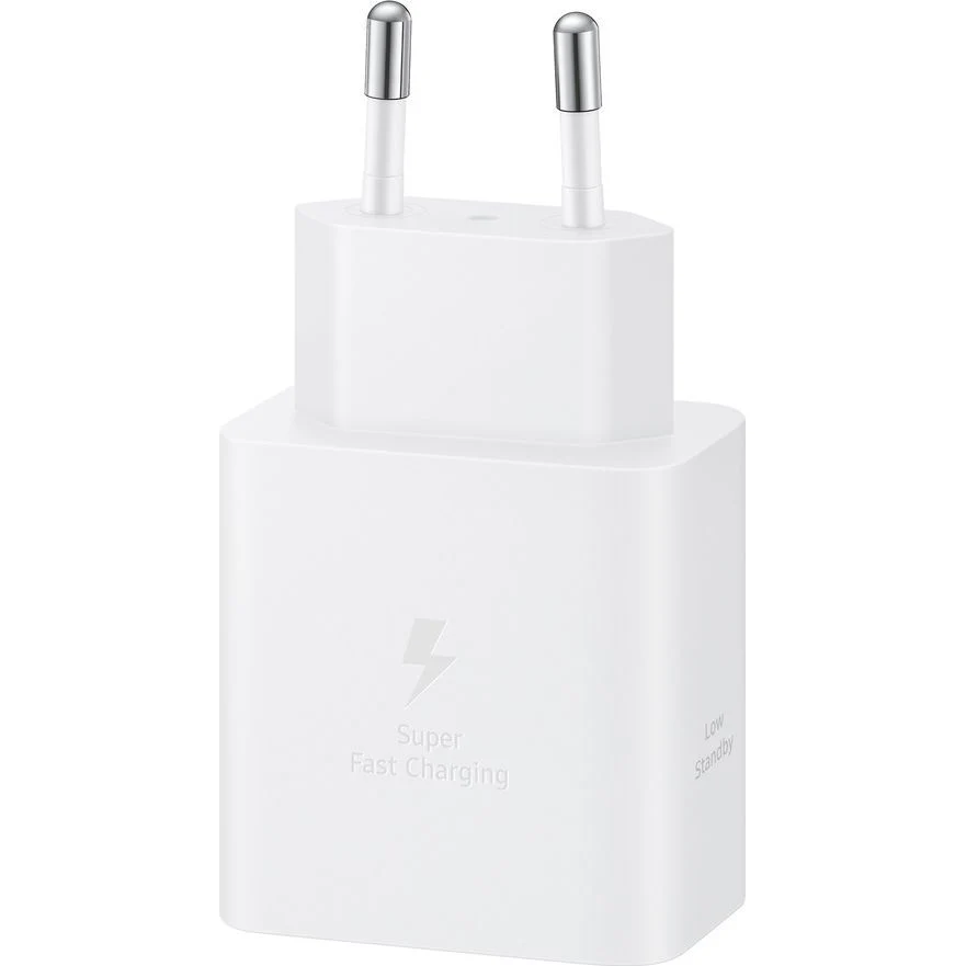 Wandladegerät GaN USB-C 45W, PD, PPS, mit USB-C-Kabel 1,8 m, Samsung Power Adapter, Weiß - Image 3