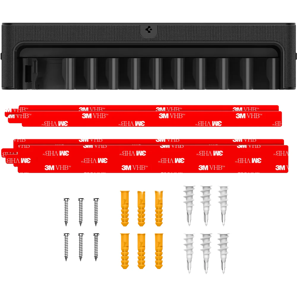 Wandorganizer für Uhrenarmbänder und Smartwatch-Armbänder, Spigen Band Organizer S341, Schwarz - Image 11