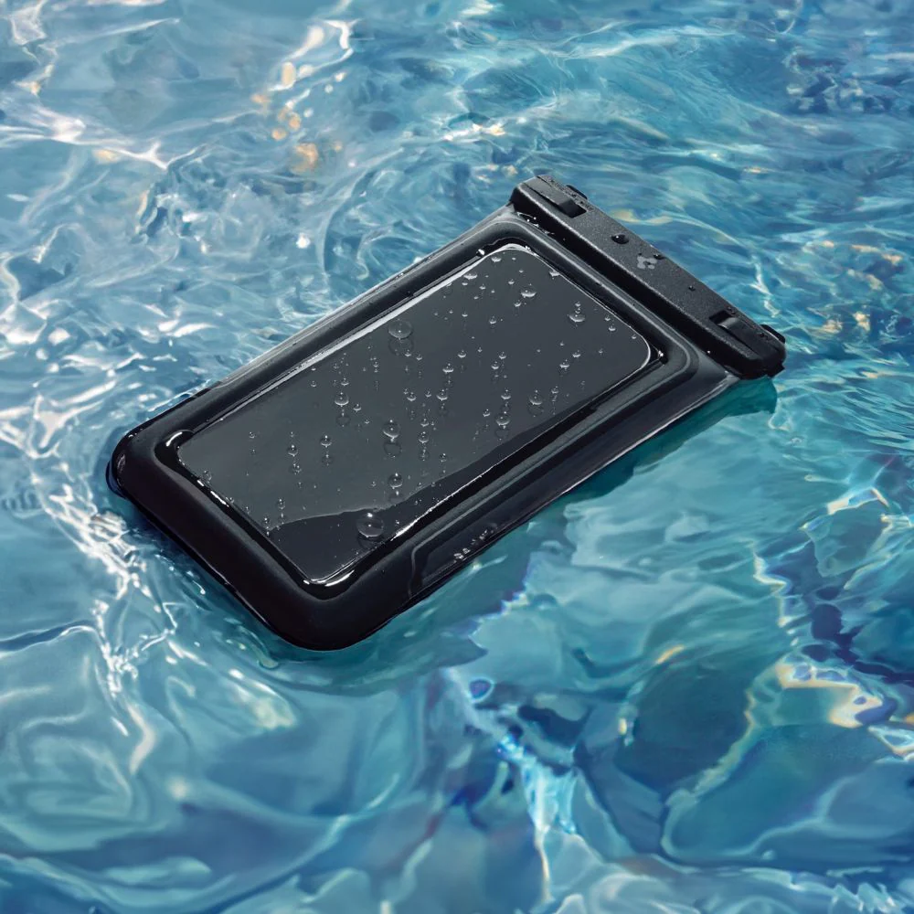 Wasserdichte Handyhülle Spigen A611P Waterproof Float Case 2-Pack, Schwarz - Image 3