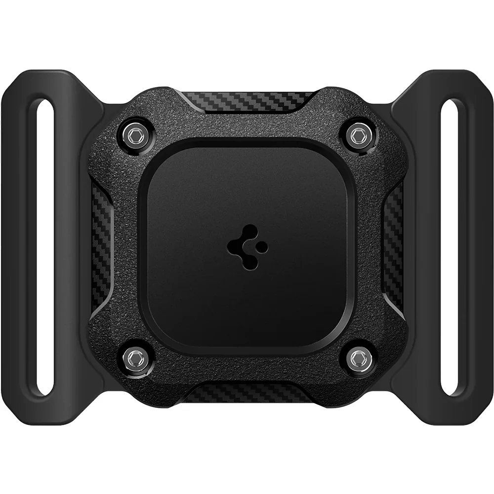 Wasserdichte Hülle IP68 für Apple AirTag, Spigen Tough Armor Pet Collar, Schwarz - Image 2