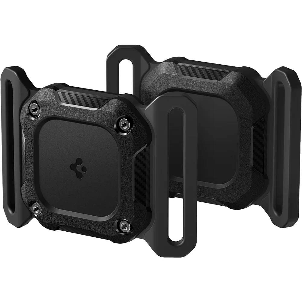 Wasserdichte Hülle IP68 für Apple AirTag, Spigen Tough Armor Pet Collar, Schwarz - Image 3