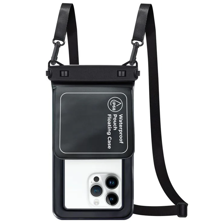 Wasserdichte Hülle Mobile Origin IP68 Waterproof Floating Case für Smartphones bis max. 6,8", Schwarz - Image 4
