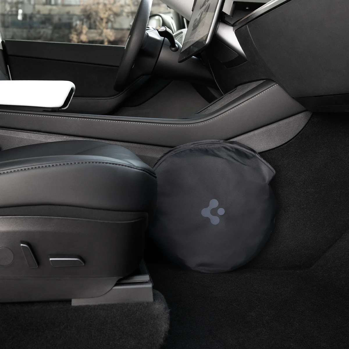 Windschutzscheiben-Sonnenblende für Tesla Model X, Spigen Car Front Windshield Sunshade - Image 14